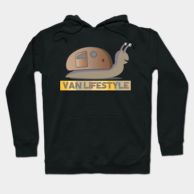 Van lifestyle Hoodie by mypointink